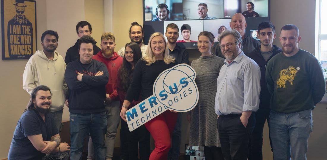 Mersus Technologies team group photo, showcasing the diverse and talented individuals dedicated to advancing immersive technology