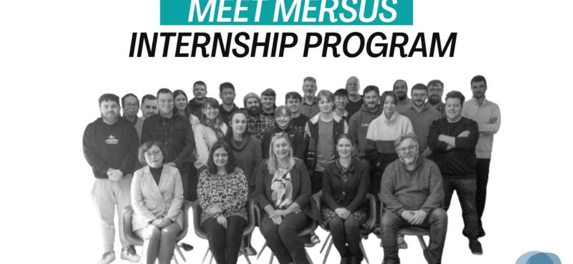 The team including students and interns on the immersive internship program