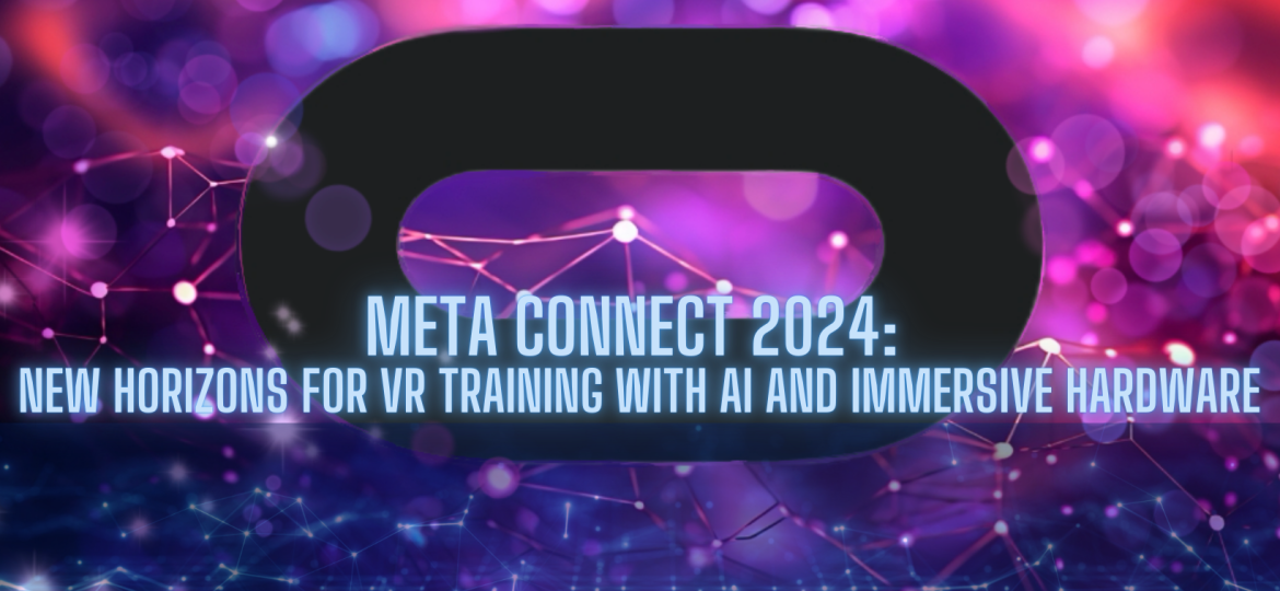 the Oculus log on a colourful background for Meta Connect 204 announcements