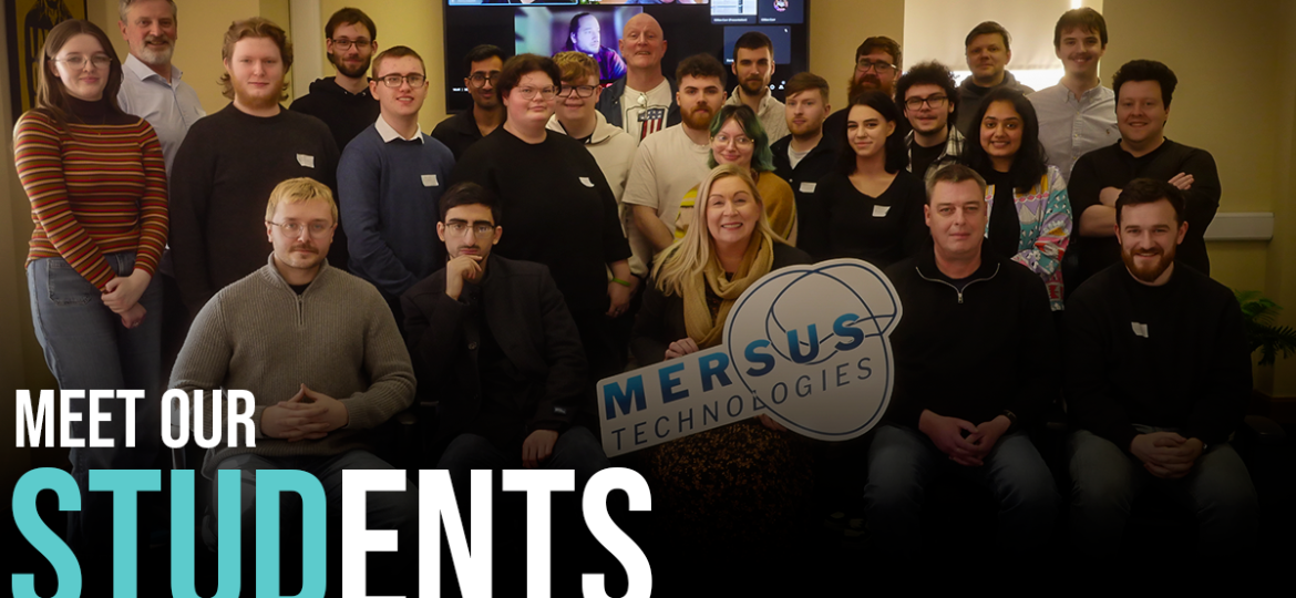 Students participating in the internship at Mersus